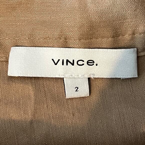 Vince skirt Buckle Wrap tan size 2 - Picture 5 of 7